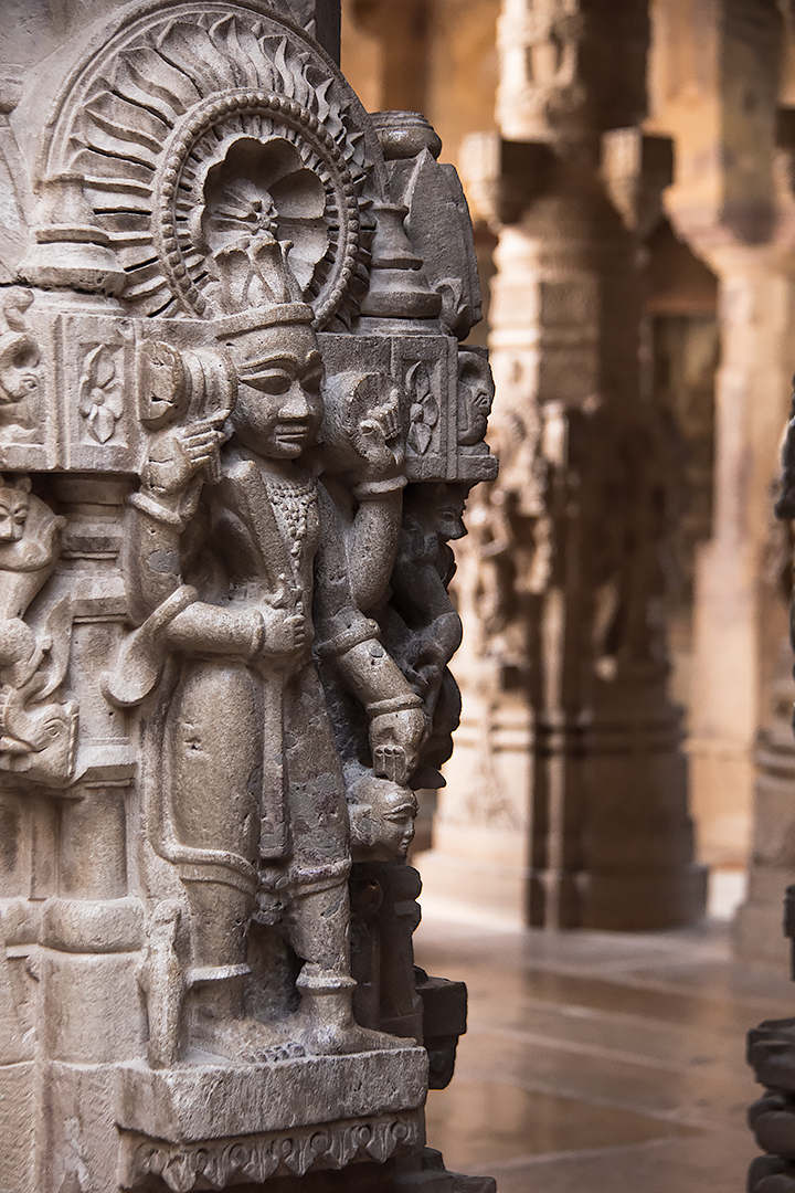Sculptural detail, Jain temple